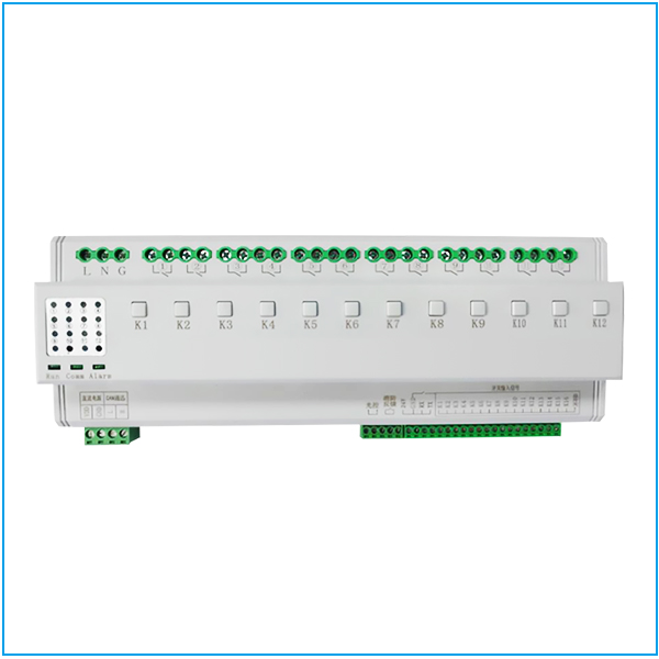 12 way smart building lighting control module centralized control module